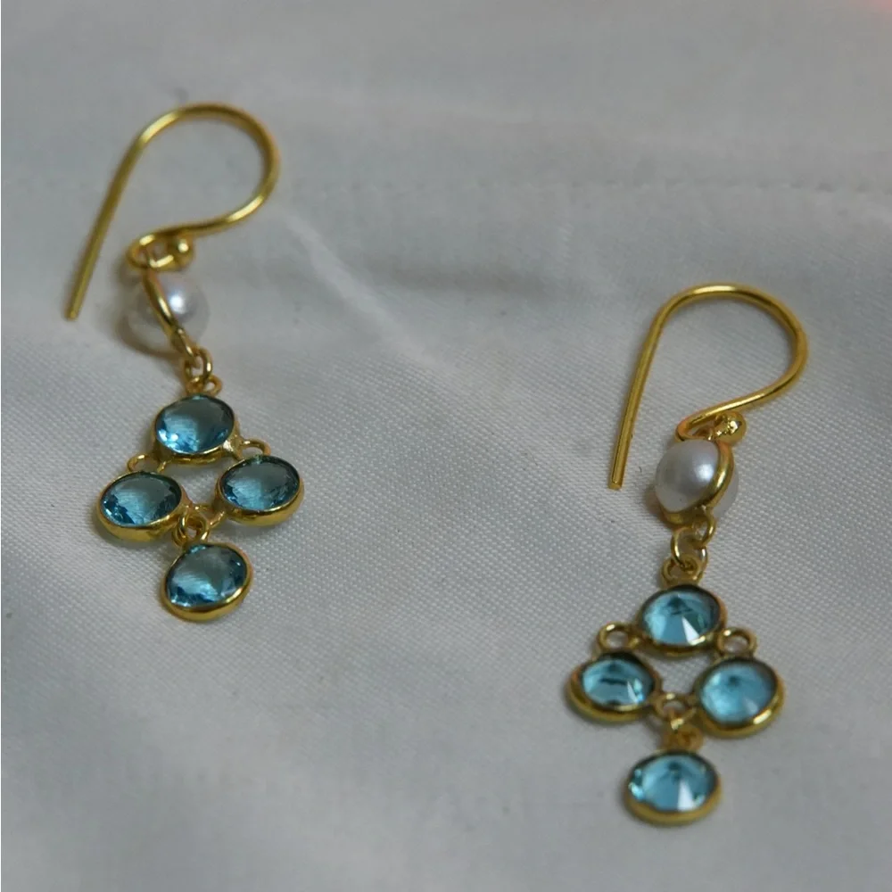 Zara cute bohemian collection earrings from New York - Picture 2 of 3